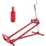 Wiltec kit cric l�ve tracteur tondeuse avec adaptateur pour visseuse sans fil ? 400 kg max. ? acier ? ...