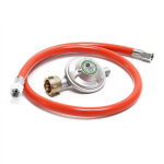 Kit raccordement de gaz ? avec tuyau 80 cm et pressostat 50 mbar ? pour pression constante des bouteilles ...