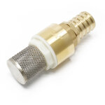 Wiltec - clapet de pied ? 26, 16 mm / 3 / 4' ? dn20 ? en laiton et acier inoxydable ? clapet anti - retour ...