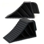 Wiltec lot cales de roue pour remorque 2 t max. ? tpr surface rainurée antidérapante - 21 x 8, 75 x 10 ... Wiltec lot cales de roue pour remorque 2 t max. ? tpr surface rainurée antidérapante - 21 x 8, 75 x 10 ...