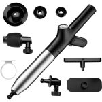 Wiltec nettoyeur de tuyaux � air comprim� avec embouts et accessoires, nettoyage efficace des tubes, ...