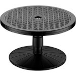 Wiltec plateau tournant airbrush 19 x 19 x 12, 7 cm, pour airbrush design r�glable en hauteur, support ...