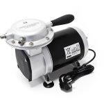 Wiltec - pompe  vide as29 ? 128 - 135 l / min ? sans huile, silencieuse ? ave poigne ? pompe  dpression ...