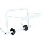 Porte papier mural ? largeur max. 34 cm, diamètre max. 40 cm ? en métal ? porte rouleau, dérouleur, dévidoir, ... Porte papier mural ? largeur max. 34 cm, diamètre max. 40 cm ? en métal ? porte rouleau, dérouleur, dévidoir, ...