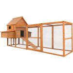 Poulailler 310 x 150 x 150 cm ? en bois ? nichoir & enclos avec bac amovible pour nettoyage ? abri & ... Poulailler 310 x 150 x 150 cm ? en bois ? nichoir & enclos avec bac amovible pour nettoyage ? abri & ...