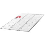 Wiltec - rampe de chargement 1720 x 390 x 50 mm ? pliable en 3 ? capacit� de charge max. 340 kg ? profil ...