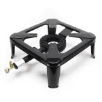 Wiltec - rchaud  gaz outdoor, 560 x 410 x 165 mm, cuisinire en acier 450 g / h 7 kw, camping loisir ...