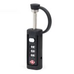 Wiltec - serrure  combinaison pour mallette pour armes ? malette certifie tsa - avec arceau ? en acier ...