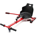 Wiltec - sige de balance scooter ? rouge ? capacit de 120 kg max. ? avec roulette et poignes ? ajustable ...