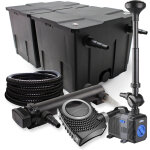 Wiltec - sunsun kit complet: cbf - 350b filtre de bassin jusqu' 60000 l, neo10000 pompe de filtration ...