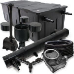 Wiltec - sunsun kit complet: cbf - 350c filtre de bassin jusqu'à 90000 l, neo10000 pompe 10000l / h 80w, ... Wiltec - sunsun kit complet: cbf - 350c filtre de bassin jusqu'à 90000 l, neo10000 pompe 10000l / h 80w, ...