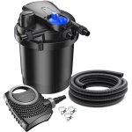 Sunsun kit complet: cpa - 2500 filtre de bassin à pression jusqu?à 6000 l avec 11 watt lampe uv, neo ... Sunsun kit complet: cpa - 2500 filtre de bassin à pression jusqu?à 6000 l avec 11 watt lampe uv, neo ...