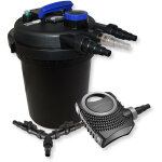 Wiltec - sunsun kit complet: cpf - 250 filtre de bassin à pression jusqu'à 10000 l avec 11w lampe uv, ... Wiltec - sunsun kit complet: cpf - 250 filtre de bassin à pression jusqu'à 10000 l avec 11w lampe uv, ...