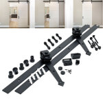 Wiltec - syst�me pour porte coulissante ? 145 x 78 x 969 mm ? avec rail de 183 cm ? pour portes jusqu'� ...