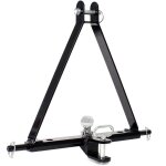 Wiltec ? triangle d?attelage 610 mm ? barre de remorquage agricole cat. 1 ? charge max 3, 5 tonnes ? ...