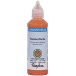 Window - color easy paint, flacon 80 ml, orange capri