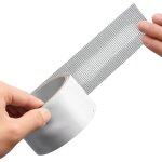 Window screen repair tape self adhesive anti mosquito mesh repairing patch for home bedroom white