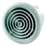 Winflex ventilation - arateur extracteur d'air pf 125 - aluminium mat - 125mm