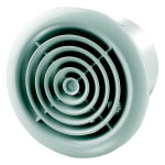 Winflex ventilation - a�rateur extracteur d'air pf 125 - aluminium mat - 125mm