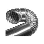 Winflex ventilation - gaine ventilation alu 160 mm le carton de 10 mtres