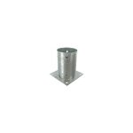 Support - pied  fixer pour poteau rond  10 cm