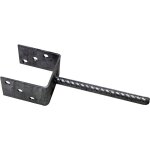 Support y � sceller pour poteau 12x12 cm