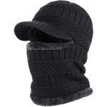 Winter bonnet bonnet balaclava en tricot avec cache - cou flexible, masque unisexe coupe - vent ski chaud ...