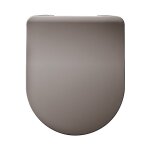 Wirquin - abattant amiral extra plat thermodur - taupe pro