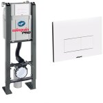 Wirquin pro ? b�ti support wc autoportant chrono ? montage rapide sans outil ? dimensions h 1063 / 1278 ...