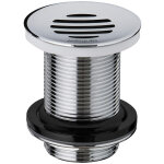 Wirquin - bonde lavabo 63  coulement libre grille incurve sans trop plein pro