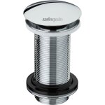 Wirquin - bonde de lavabo design sans trop plein quick - clac 30723416, gris