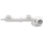 Wirquin - double cuisine vier siphon vidange 1 1 / 2' x 40mm entre lave - vaisselle
