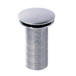 Wirquin - bonde de vidage pour lavabo et vasque sans trop plein - quick clac - dme laiton chrom
