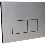 Wirquin plaque de commande wc suspendu 3 / 6l design chrome