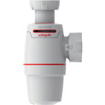 Wirquin - siphon de lavabo neo air - diam�tre de sortie : 40 mm - d�bit : 59l / mm - hauteur r�glable ...