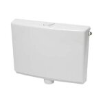 Wisa - 550 rservoir wc suspendu bas  simple chasse 6 / 9 litres rglable blanc