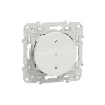 Schneider electric - wiser odace - interrupteur volet - roulant - 4a - zigbee - blanc (s520567w)