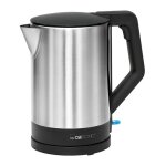 Clatronic - wks 3692 schwarz bouilloire acier inoxydable, noir contenance: 1. 5 l