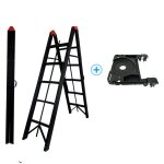 Woerther - escabeau pliant 1m80 + plateforme pratik, escabeau 5 marches, echelle pliante aluminium, echelle ... Woerther - escabeau pliant 1m80 + plateforme pratik, escabeau 5 marches, echelle pliante aluminium, echelle ...