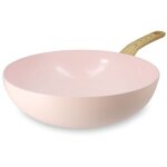 Wok en aluminium 28cm, colorama