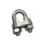 Collier de serrage galvanis� 6 mm. 1 / 4' usage domestique