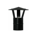 Sombrero estufa pellet vitrificado �80 mm