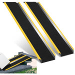 Wolketon 2x rampe de chargement rampe d'acc�s rampe pour fauteuil roulant rampe pour chien voiture pour ...