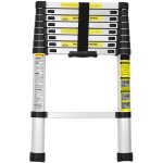 Wolketon echelle telescopique �chelle � rallonge l�g�re en aluminium, �chelle inclin�e antid�rapante, ...
