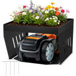 Wolketon garage pour tondeuse � gazon protection uv toit pour robot tondeuse garage pour robot tondeuse ...