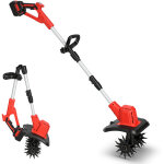 Wolketon motoculteur �lectrique motoculteur cultivateur b�cheuse pour jardin et potager, 400 w rouge ...