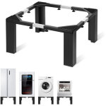 Wolketon support de machine � laver 50x50x30cm socle pour machine � laver - noir