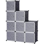 Woltu - armoire plastique penderie pour le stockage de vêtements / accessoires / livres, Étagère de rangement ... Woltu - armoire plastique penderie pour le stockage de vêtements / accessoires / livres, Étagère de rangement ...