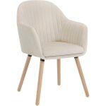 Chaise de salle  manger woltu chaise de cuisine - sige en velours - pieds en bois massif - crme
