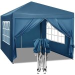 Tonnelle de jardin 3x3m woltu auvent pliable imperméable, protection du soleil uv 50 + , hauteur réglable, ... Tonnelle de jardin 3x3m woltu auvent pliable imperméable, protection du soleil uv 50 + , hauteur réglable, ...